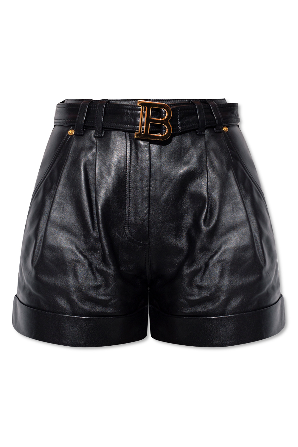 Leather sale shorts canada